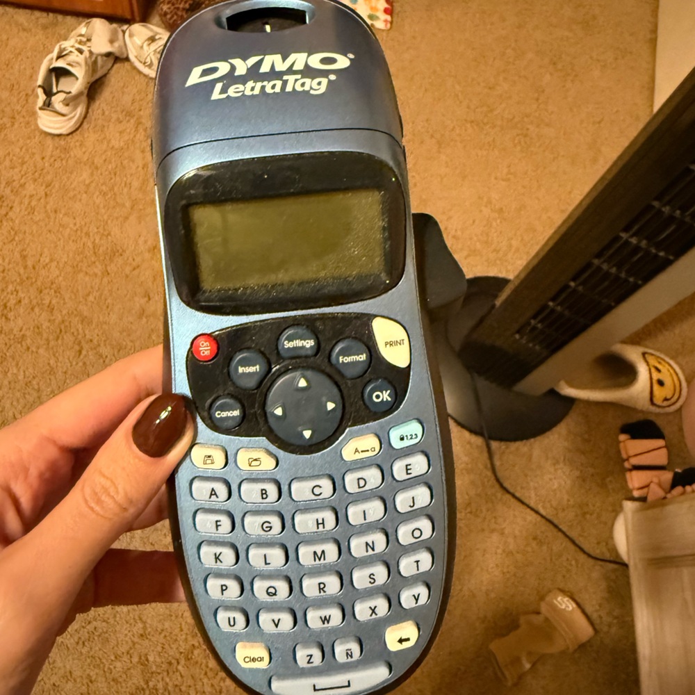 Dymo LetraTag Blue Label Printer